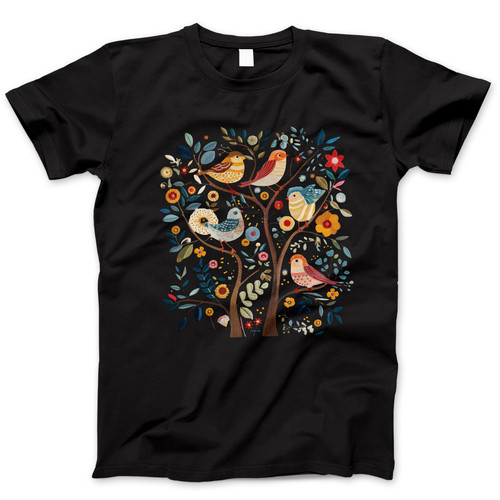 Photograph of four blank t-shirts greys beige and army green. Clipping path included. Ready for your.jpg