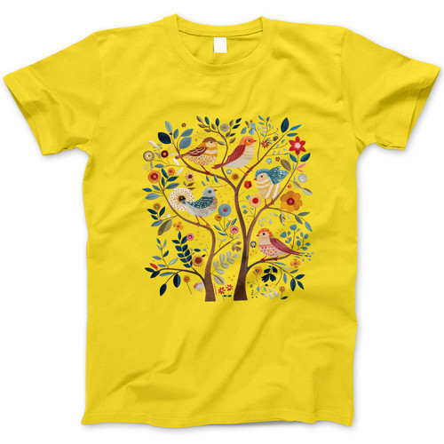 Photograph of four blank t-shirts greys beige and army green. Clipping path included. Ready for your.jpg