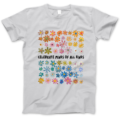 Photograph of four blank t-shirts greys beige and army green. Clipping path included. Ready for your.jpg