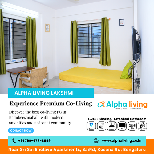 Looking for the best co-living PG in Kadubeesanahalli or Bellandur?