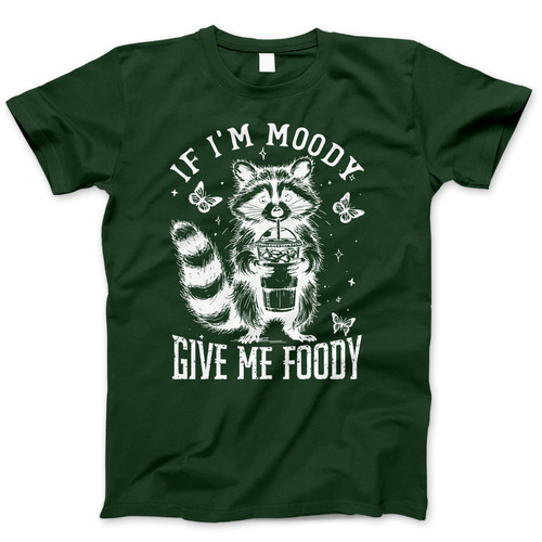 Photograph of four blank t-shirts greys beige and army green. Clipping path included. Ready for your.jpg