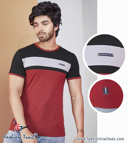 Cut and Sew T-shirts for Men manufacturers, Suppliers, Distributors, exporters in India Punjab Ludhi.jpg