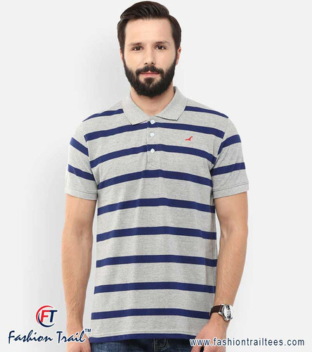 Collar Striper T-Shirts for Men manufacturers, Suppliers, Distributors, exporters in India Punjab Lu.jpg