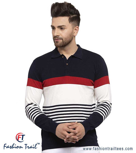 Collar Striper T-Shirts manufacturers, Suppliers, Distributors, exporters in India Punjab Ludhiana +.jpg