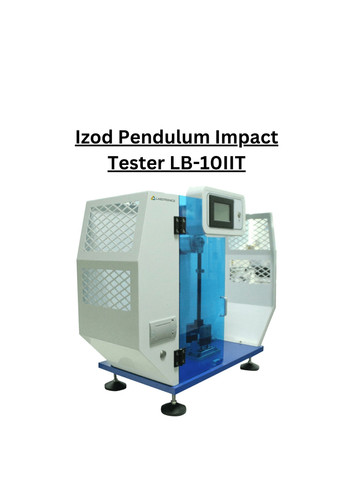 Izod Pendulum Impact Tester LB 10IIT.jpg