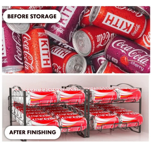 Set Of 2 Can Organizer Rack Soda Can Dispenser Organizer.jpg