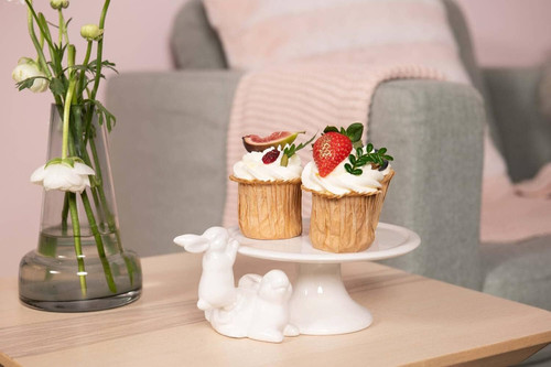 Ceramic Cake Stands Decorative Bunny Easter Decoration Birthday Cake Display Tray for Wedding Party .jpg