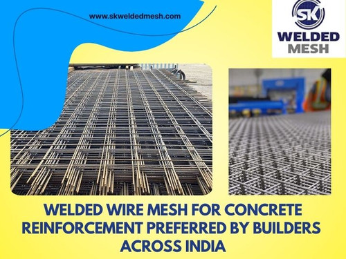 Welded Wire Mesh for Concrete Reinforcement Preferred by Builders Across India.jpg