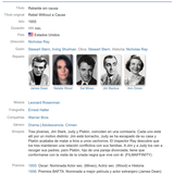 Rebelde sin causa ficha