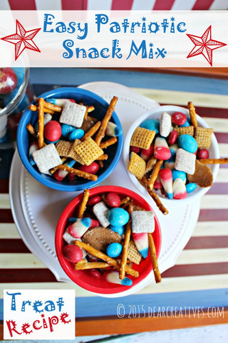 4th of July Treats Easy Patriotic Snack Mix treat recipe .jpg