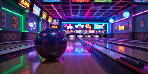 Subject Big Belly Bob BBB rendered as a bowling ball Action The bowling ball is positioned in a neon.jpg