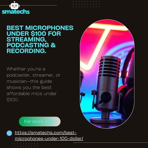 Best Microphones Under $100 for Streaming, Podcasting & Recording..jpg
