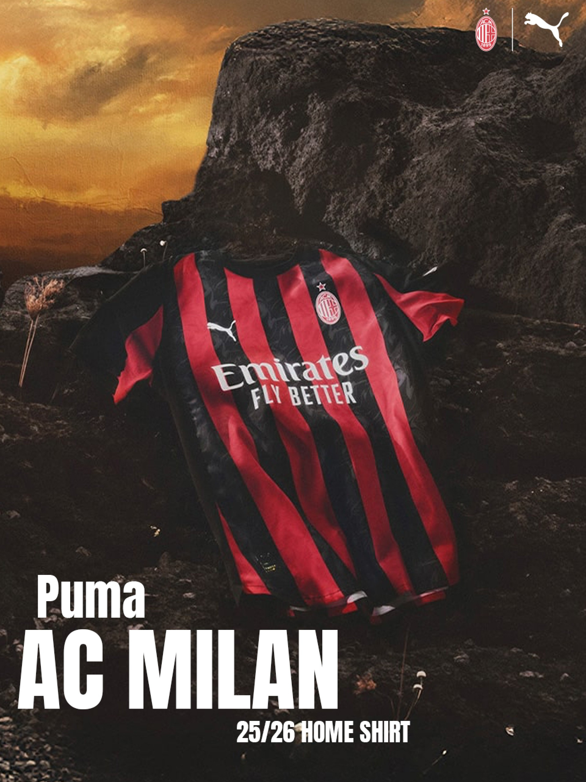 AC Milan 2025-26 Home Jersey