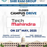 Tech Mahindra Closed Campus Drive at SRIT the Best Engineering College in Jabalpur