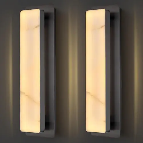 Mikinzie+2 Light+LED+Alabaster+Wall+Sconces+(Set+of+2) 1130335770.webp