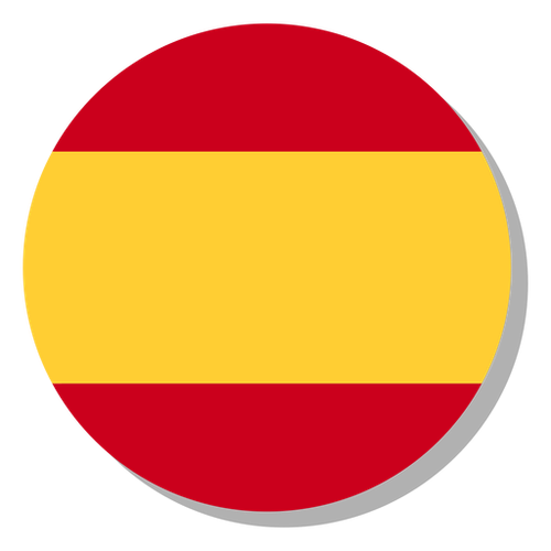 ce858535b77f22068049aca2457e59ad circulo do icone do idioma da bandeira da espanha.png