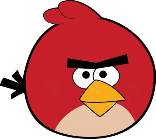 angry bird character illustration white 600nw 2494478905.webp