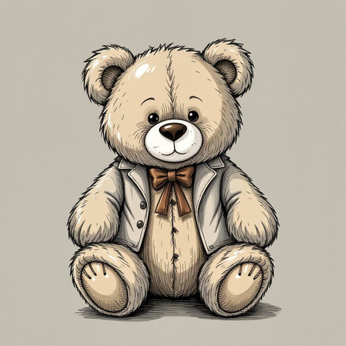 draw Teddyka as a hybrid of a teddy bear Lenin and Robespierre .jpg