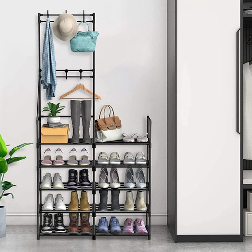 5 Tier Shoe Rack Shoe Storage Organizer Coat and Shoe Rack.jpg