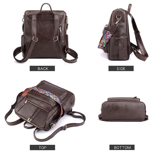 Casual Backpack Purse Women Removable Strap Nylon Backpack.jpg