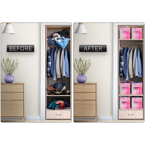 Set of 6 Colorful Cube Storage Bins Foldable Collapsible Storage Box.jpg