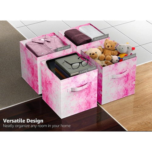 Set of 6 Colorful Cube Storage Bins Foldable Collapsible Storage Box.jpg