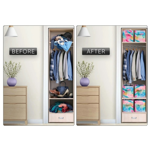 Set of 6 Colorful Cube Storage Bins Foldable Collapsible Storage Box.jpg