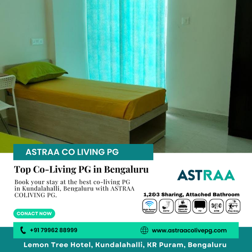 Searching for the best co-living PG in Bengaluru Kundalahalli?