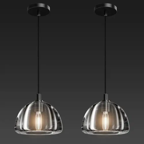 2PCS+Crystal+Hemisphere+Pendant+Light,kitchen+Pendant+Lighting+Over+Island 1940668270.webp