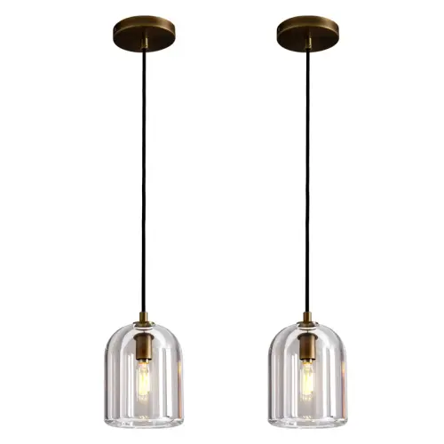 2PCS+Crystal+Hemisphere+Pendant+Light,kitchen+Pendant+Lighting+Over+Island 1940668269.webp