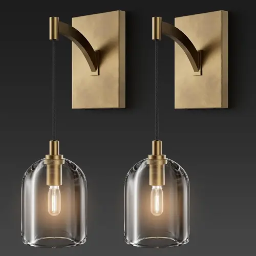 Nishu+2+ +Light+Modern+Vintage+Crystal+Wall+Sconce,+Hemisphere+Wallchiere+Wall+Light(Set+of+2) 88728.webp