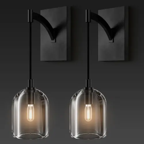 Tallen+1+ +Light+Hemisphere+Crystal+Modern+Wallchiere+Wall+Light+Wall+Sconce(Bulb+Included) 78824513.webp