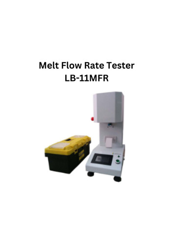 Melt Flow Rate Tester LB 11MFR.jpg