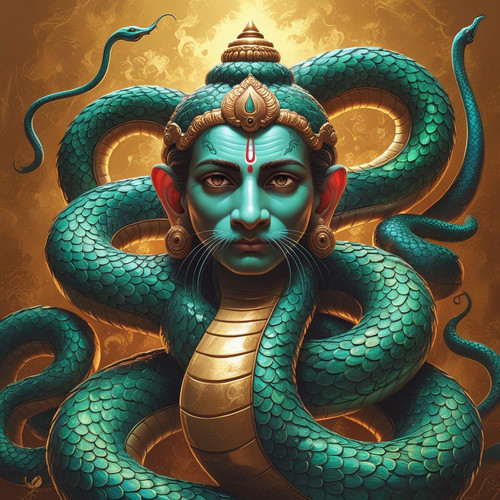 Leonardo Phoenix 10 A majestic depiction of the serpent god i 2.jpg