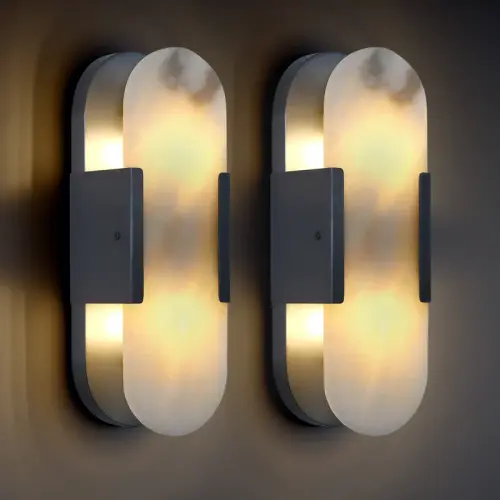 Dimmable+LED+Polished+Wall+Sconce+With+Alabaster+Shade+(Set+Of+2) 932300863 932300861.webp
