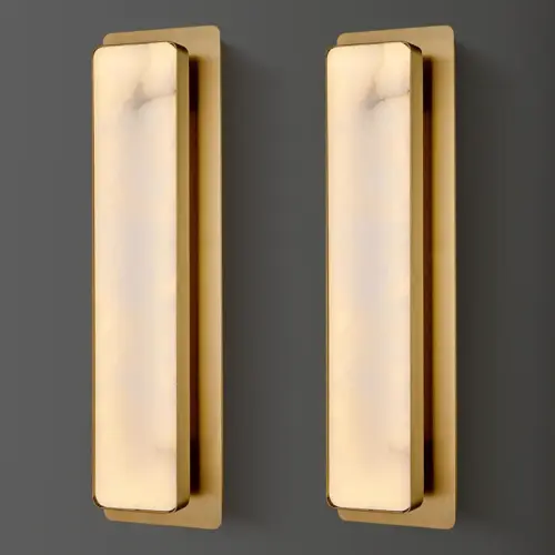 Mikinzie+2 Light+LED+Alabaster+Wall+Sconces+(Set+of+2) 1130335771.webp