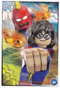 LEGO MARVEL AVENGERS OBYČEJNÁ KARTA 66 DUO MS. MARVEL & CAPTAIN MARVEL LÍC.jpg