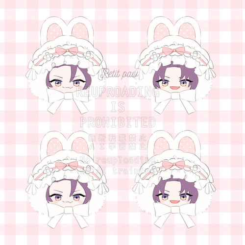 RT @Petit paw お友達のあらた六花先生🧸@artlicca がtulle bunny (1).jpg