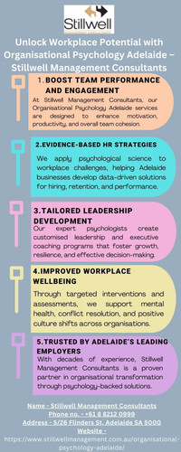 Unlock Workplace Potential with Organisational Psychology Adelaide – Stillwell Management Consultant.jpg