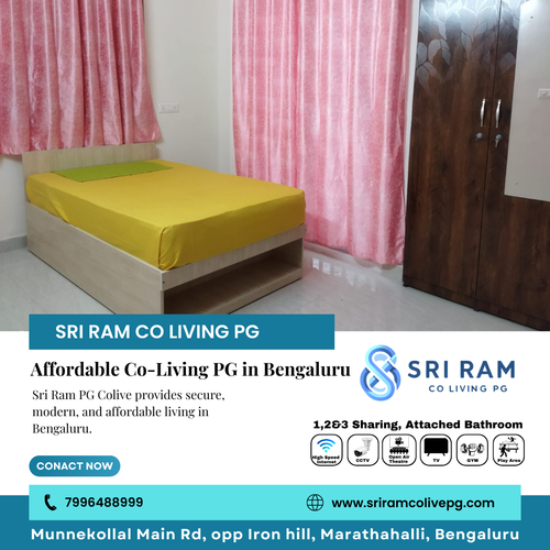 Sri Ram PG Colive offers the best co-living PG in Marathahalli, Bengaluru,.png