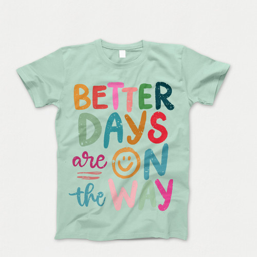 Photograph of four blank t-shirts greys beige and army green. Clipping path included. Ready for your.jpg