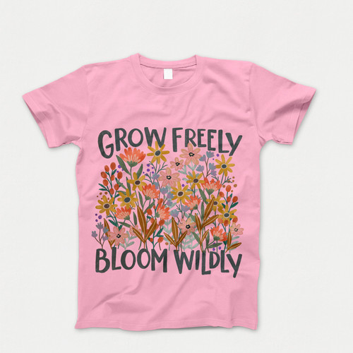 Photograph of four blank t-shirts greys beige and army green. Clipping path included. Ready for your.jpg