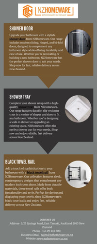 Shower Doors in NZ – Sleek & Functional Designs NZHomeware.jpg