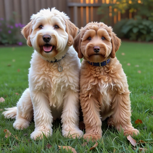 bella and big belly bob labradoodle with absurdly large and bouncy belly who sits like teddy bear .jpg