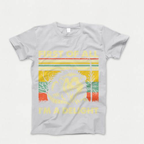 Photograph of four blank t-shirts greys beige and army green. Clipping path included. Ready for your.jpg