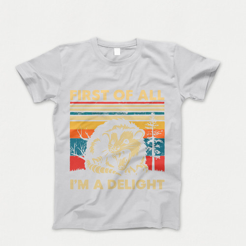 Photograph of four blank t-shirts greys beige and army green. Clipping path included. Ready for your.jpg