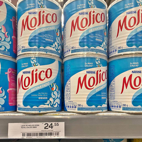 Molico Leite em Pó, Desnatado, Nutrição diária para seus ossos, 280g.jpg