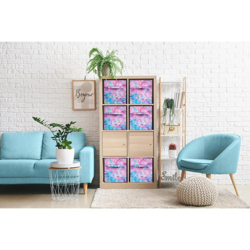 Set of 6 Colorful Cube Storage Bins Foldable Collapsible Storage Box.jpg