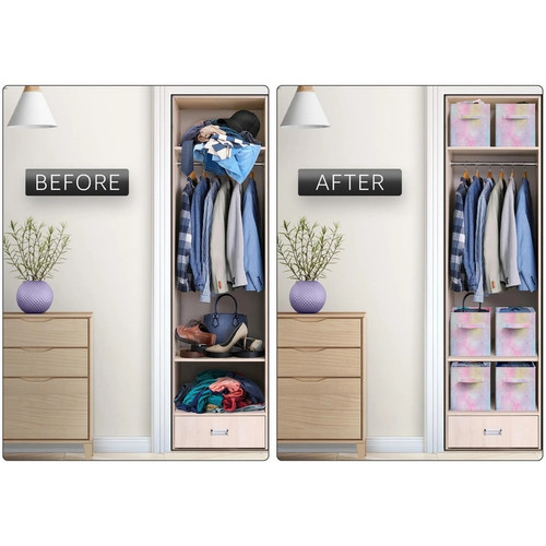 Set of 6 Colorful Cube Storage Bins Foldable Collapsible Storage Box.jpg