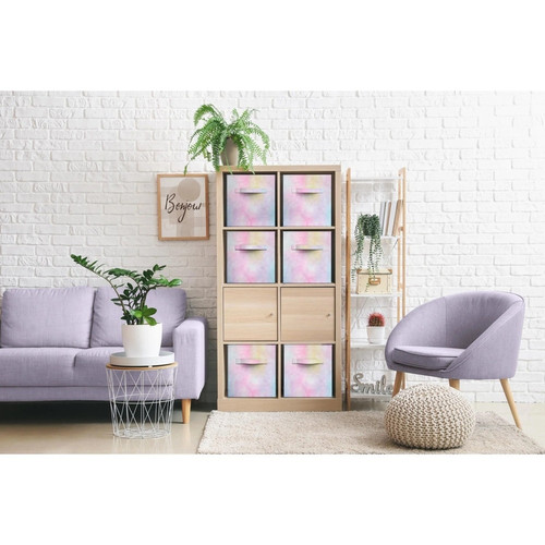 Set of 6 Colorful Cube Storage Bins Foldable Collapsible Storage Box.jpg